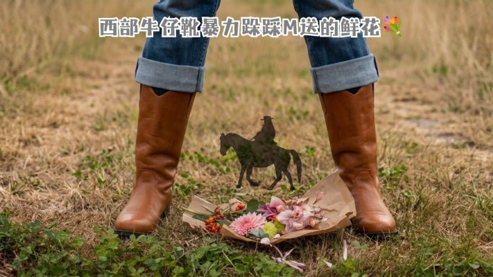 【大美】西部长筒靴暴力跺踩M送的鲜花 YC-261005-4BP